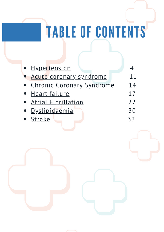 Cardiology Clinical Notes - PharmaStudyDigital ProductPharmaStudy