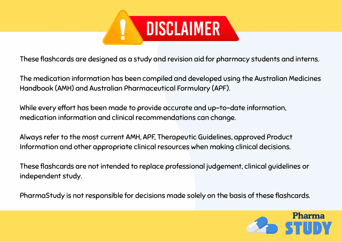 Cardiology Flashcards - PharmaStudyDigital ProductPharmaStudy