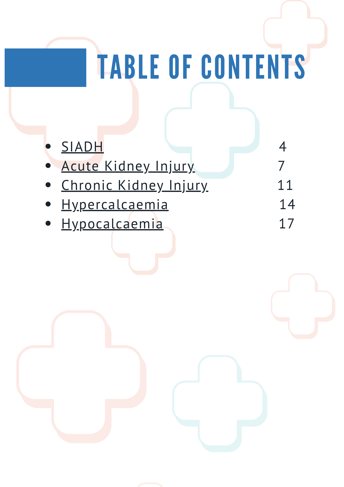 Renal & Electrolytes Clinical Notes - PharmaStudyDigital ProductPharmaStudy